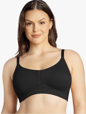 Parfait Erika Wireless T-shirt Bralette P5861 Black Wire Free Comfort size 34G